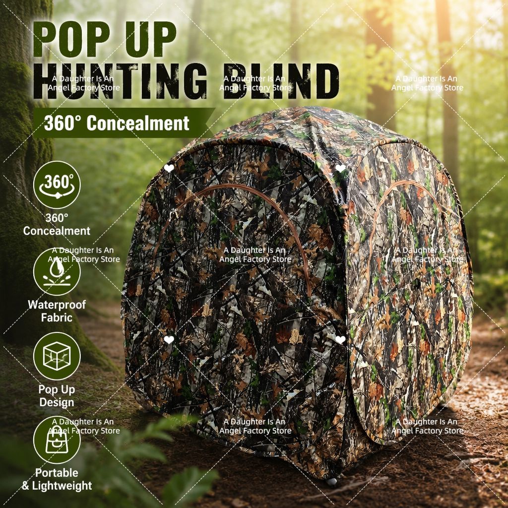 Hunting And Camping In Forest - Tente de camouflage pour observation des