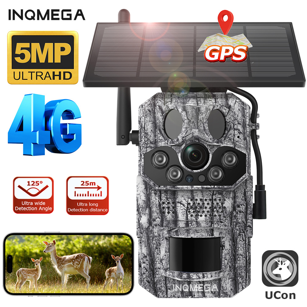 Hunting Outdoor Camera - INQMEIncome-Caméra solaire activée par le mouvement