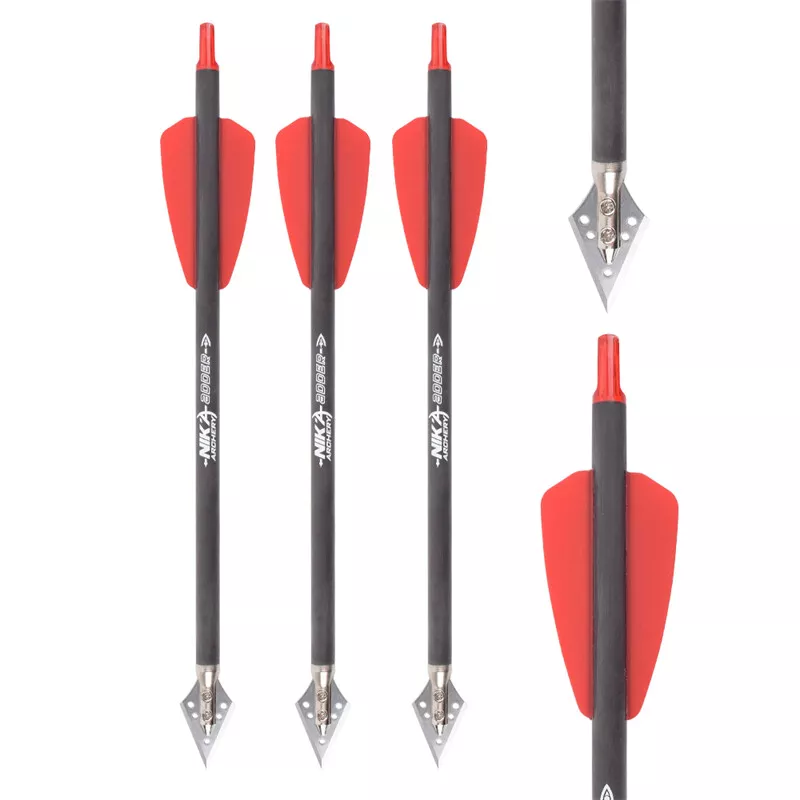 Crossbow Bolt Broadhead - Boulons d'arbalète de 7,5 pouces, flèches
