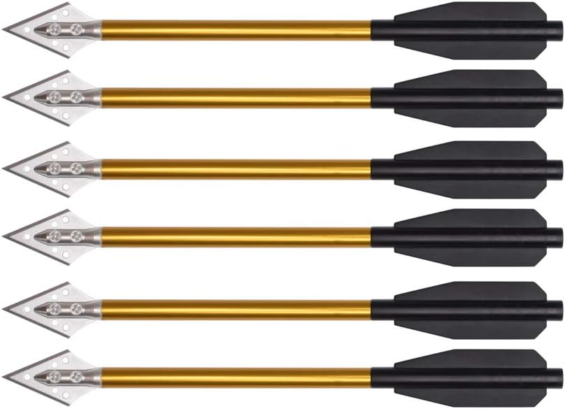 Crossbow Bolt Broadhead - Boulons d'arbalète en aluminium, flèches à