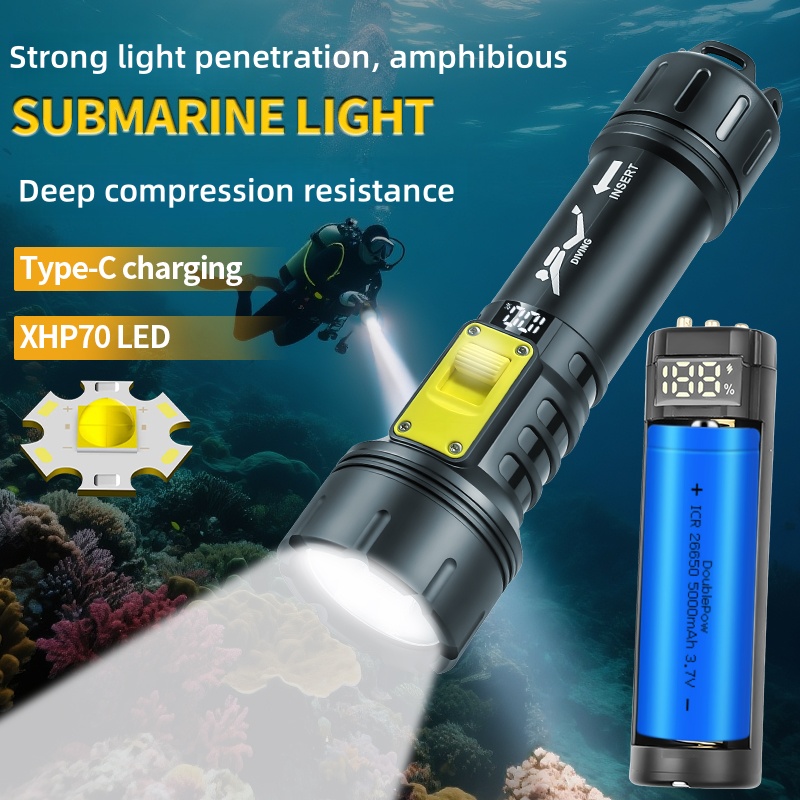 Outdoor Hunting Lights - Nouveau XHP70 lampe de poche de