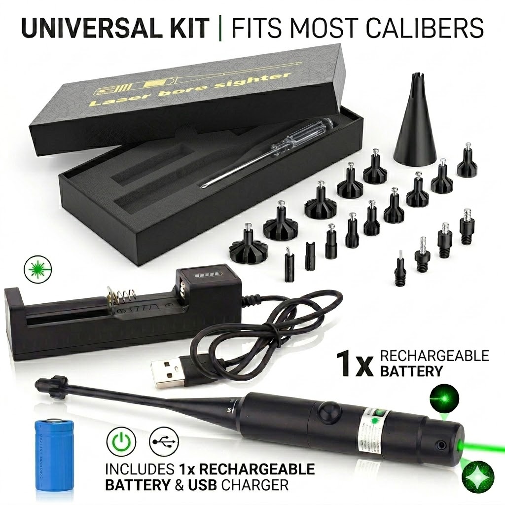 Laser Boresighter Kit - Kit de collimation laser pour calibre
