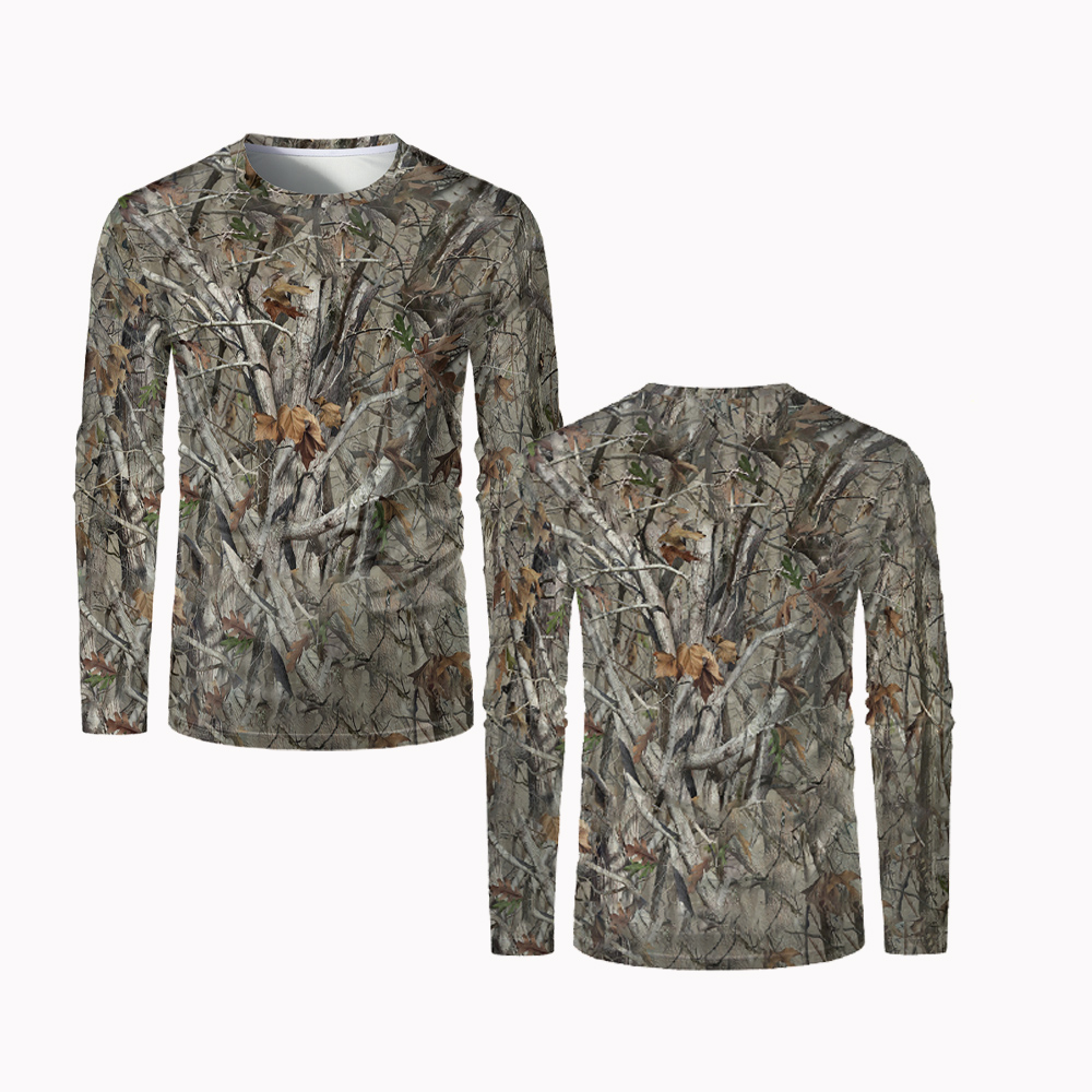 Hunting And Camping In Forest - T-shirt de Camouflage de chasse pour