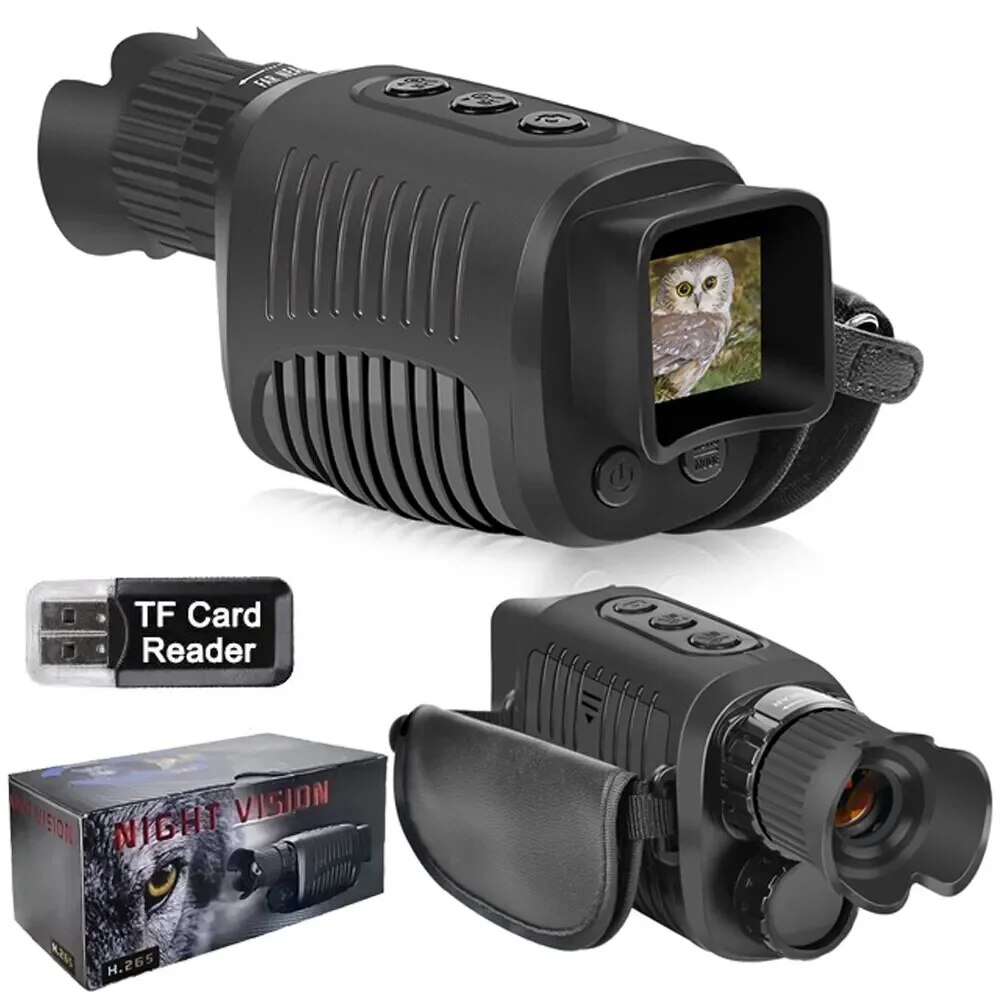 Hunting Outdoor Camera - Appareil de vision nocturne monoculaire, caméra