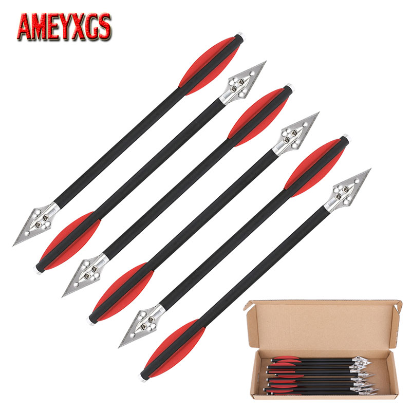 Crossbow Bolt Broadhead - Flèche en carbone mixte pour tir