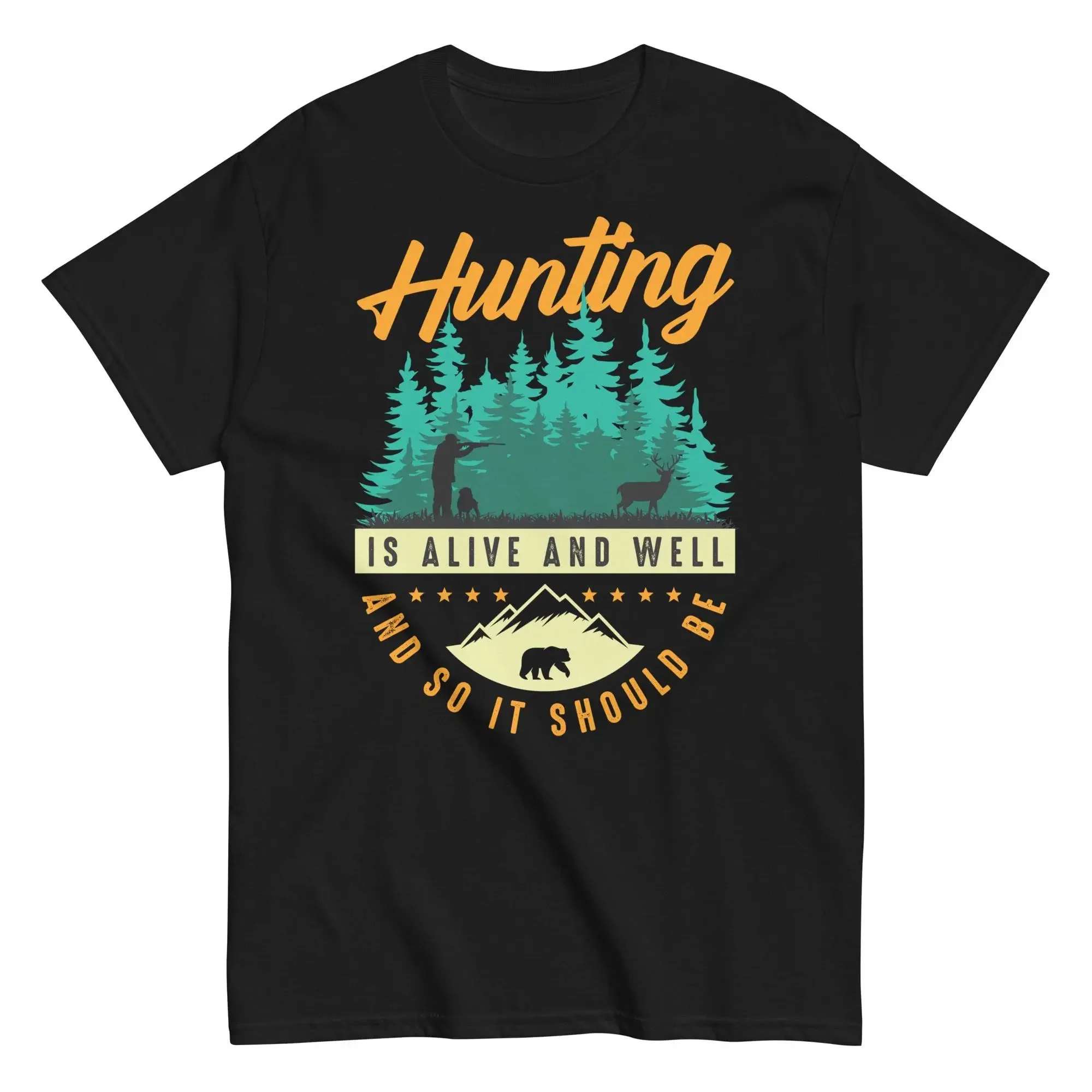 Wildman Hunting & Outdoor Reviews - T-shirt « Je devrais chasser »