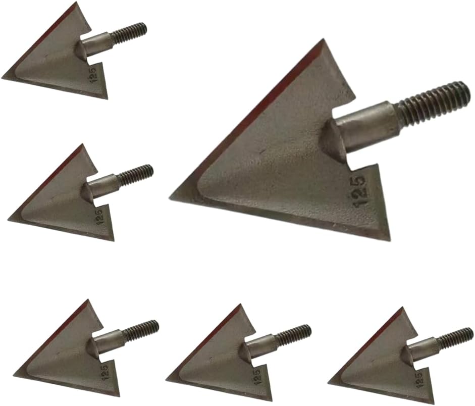 Crossbow Bolt Broadhead - Lot de 6 pointes de chasse