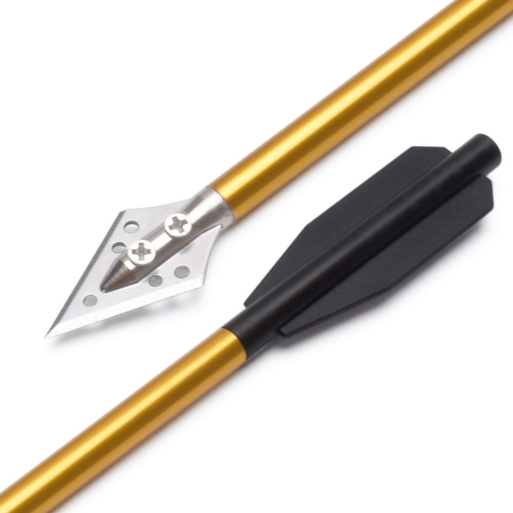 Boulons d'arbalète en aluminiu - Crossbow Bolt Broadhead avis et prix