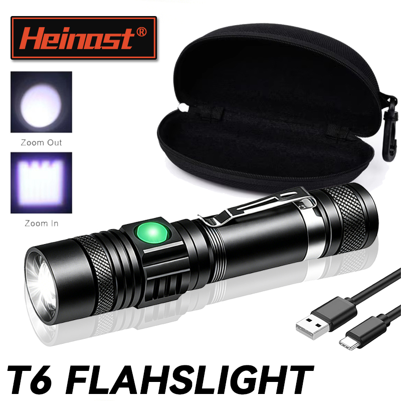 Lampe torche LED T6 rechargeab - Outdoor Hunting Lights avis et prix