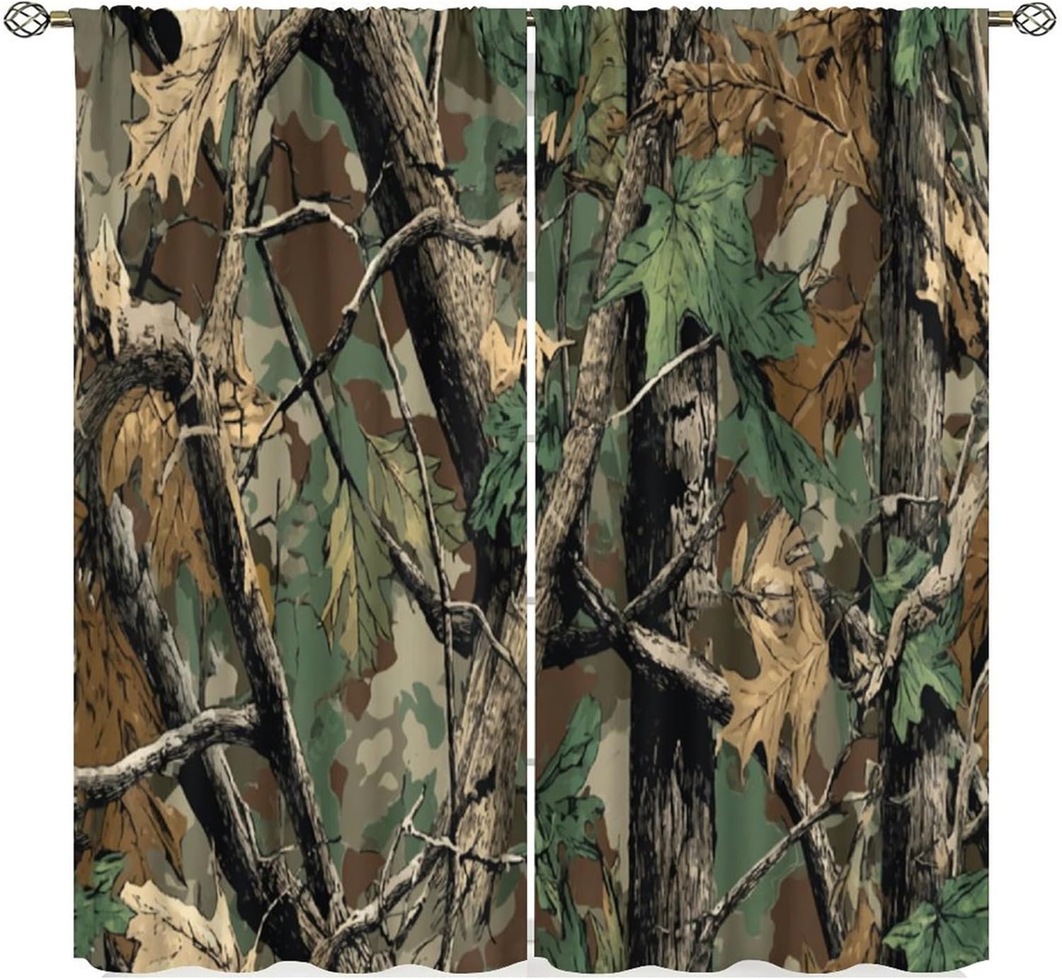 Rideaux Camouflage Forêt, Ride - Hunting And Camping In Forest avis et prix