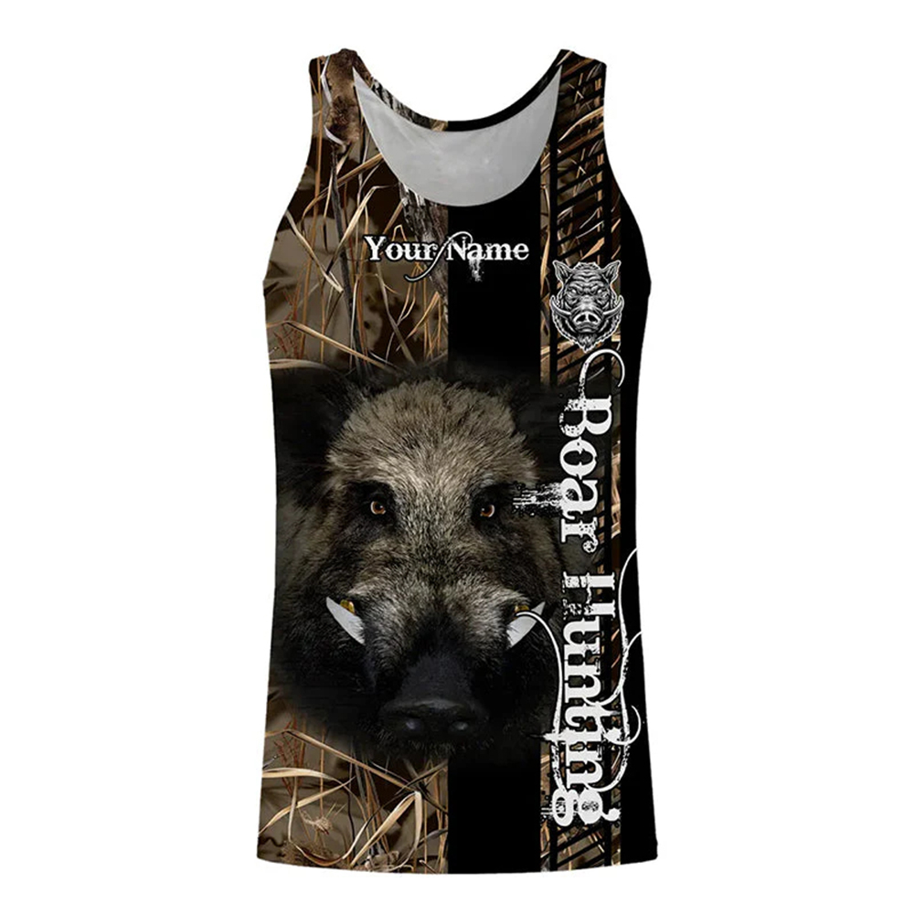 Débardeur personnalisé Boar Hu - Wildman Hunting & Outdoor Reviews avis et prix