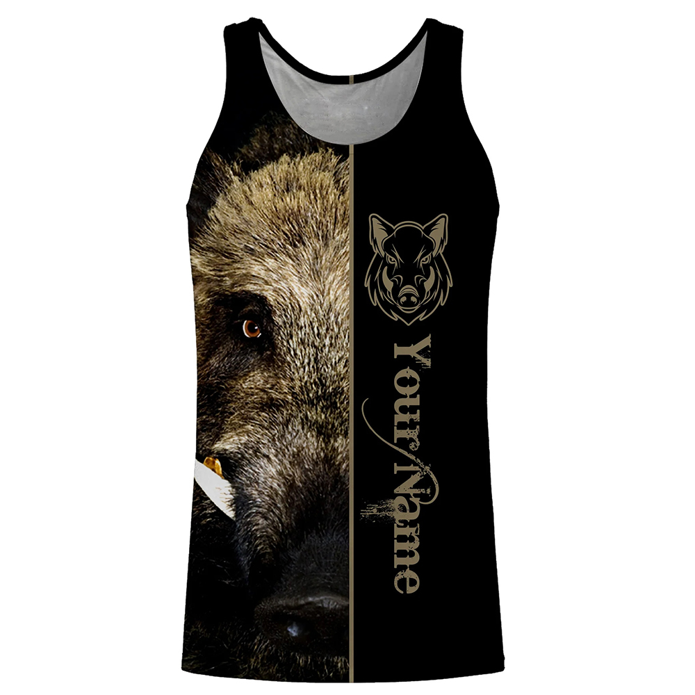 Débardeur personnalisé Boar Hu - Wildman Hunting & Outdoor Reviews avis et prix