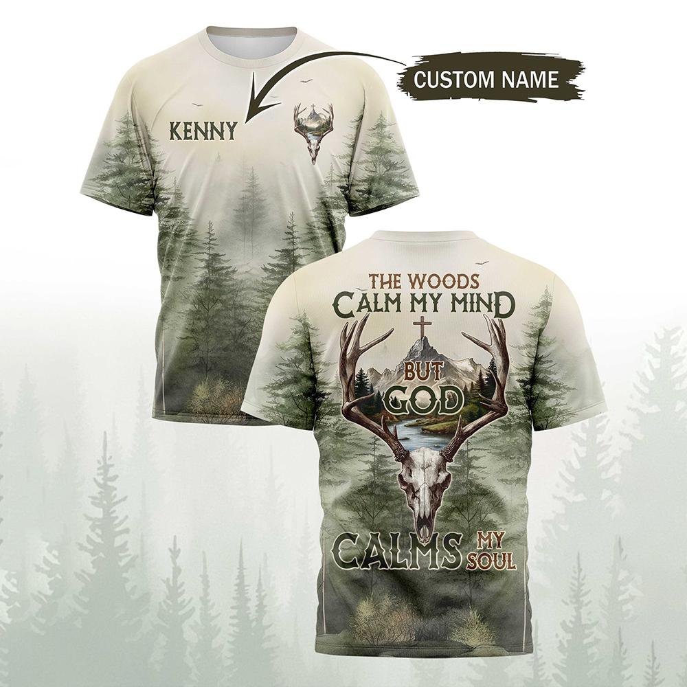 T-shirt Homme Vintage Imprimé  - Hunting And Camping In Forest avis et prix