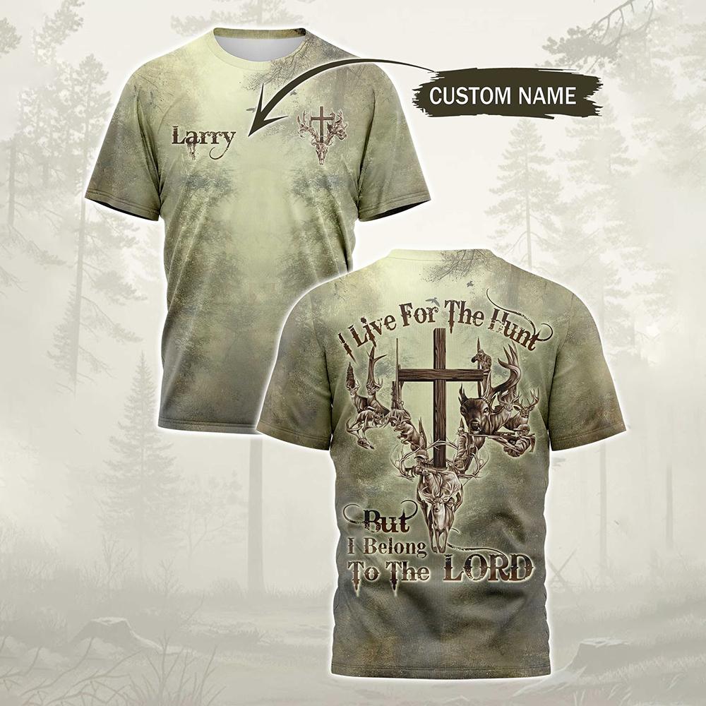 T-shirt Homme Vintage Imprimé  - Hunting And Camping In Forest avis et prix