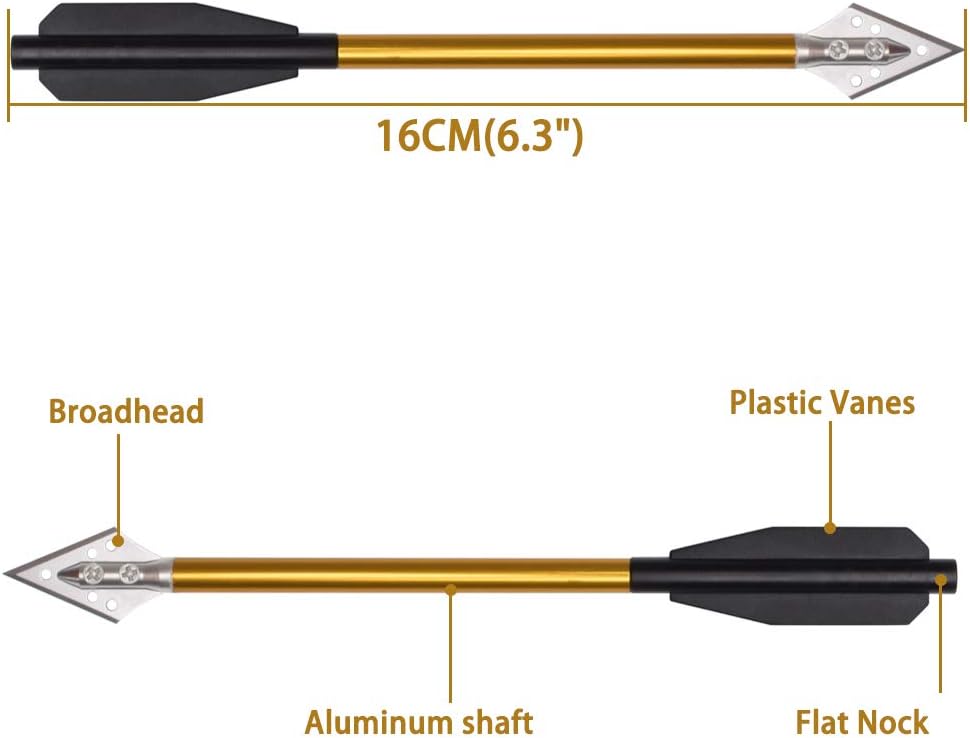 Boulons d'arbalète en aluminiu - Crossbow Bolt Broadhead avis et prix
