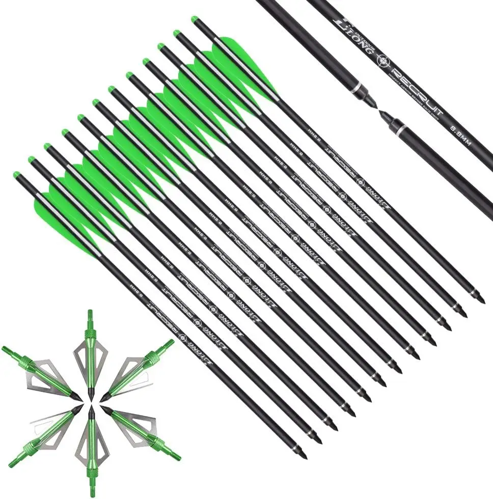 Boulons d'arbalète Elong 20 po - Crossbow Bolt Broadhead avis et prix