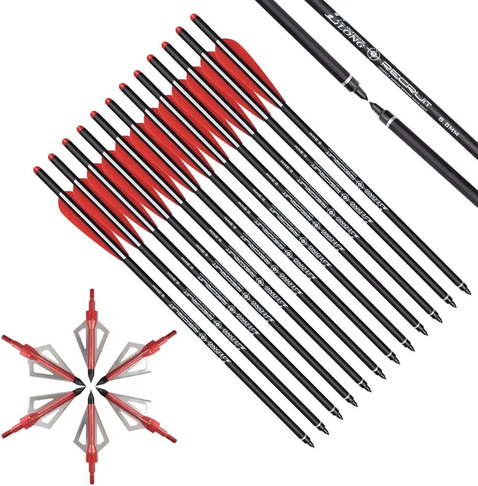 Boulons d'arbalète Elong 20 po - Crossbow Bolt Broadhead avis et prix