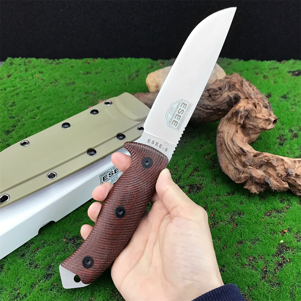 Nouveau couteau à lame fixe ES - Knife Hunting Fixed Blade avis et prix