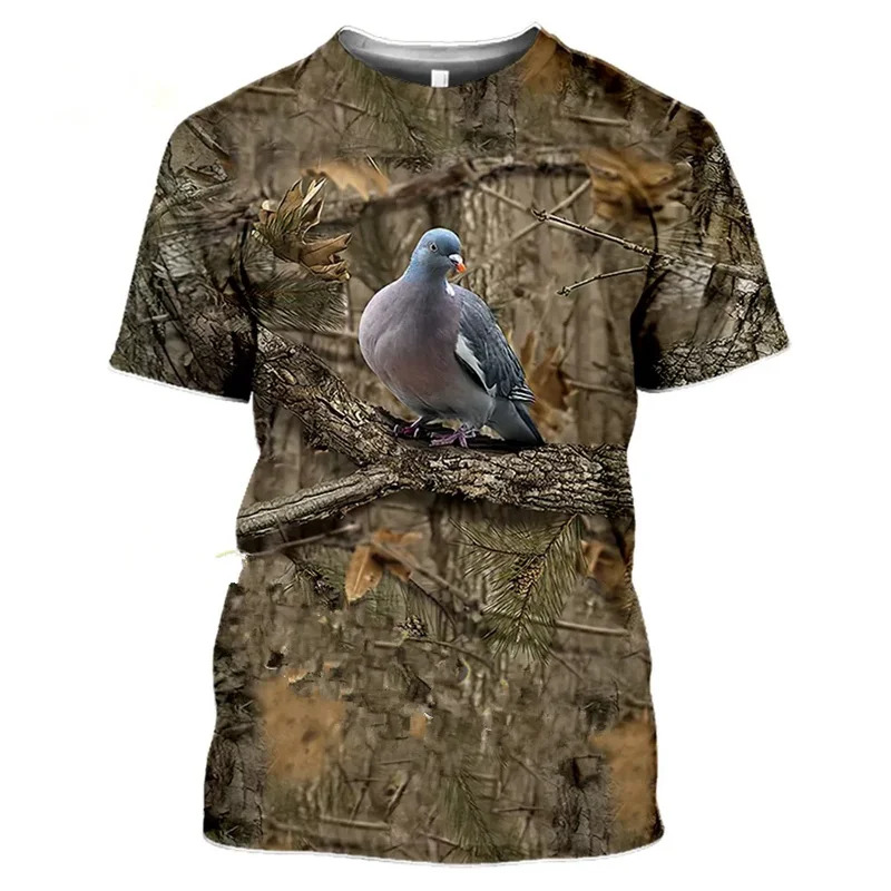 T-shirt 3D camouflage chasse a - Wildman Hunting & Outdoor Reviews avis et prix
