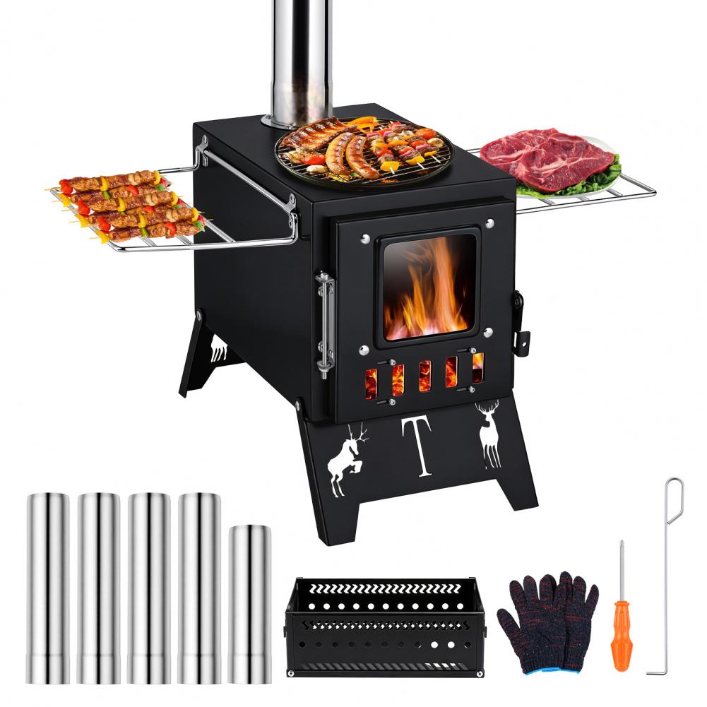 Poêle à bois portable pliable  - Outdoor Hunting Heater avis et prix