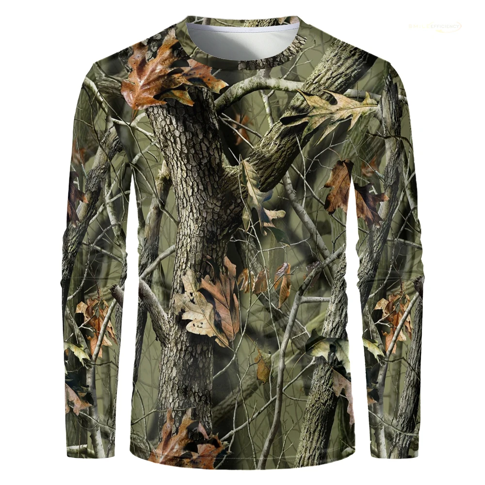 T-shirt de chasse camouflage p - Hunting And Camping In Forest avis et prix