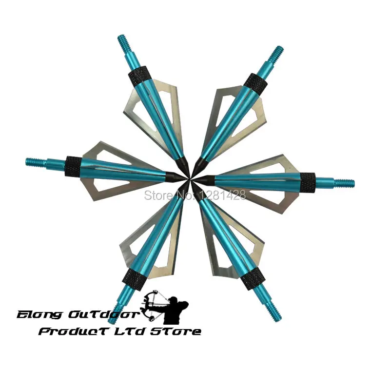 12 pièces bleu 125 Grain tête  - Crossbow Bolt Broadhead avis et prix