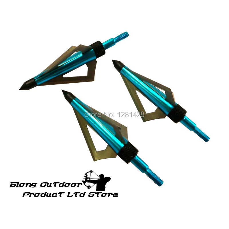 12 pièces bleu 125 Grain tête  - Crossbow Bolt Broadhead avis et prix