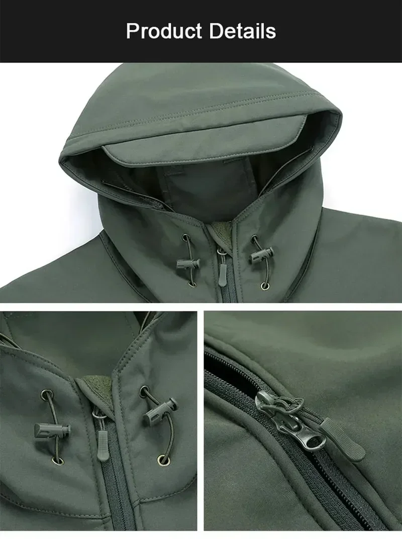 Assaut à coque souple de camou - Men'S Outdoor Hunting Jacket avis et prix