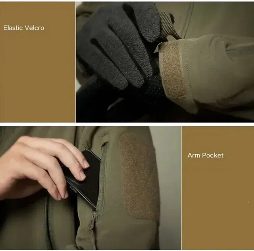 Assaut à coque souple de camou - Men'S Outdoor Hunting Jacket avis et prix