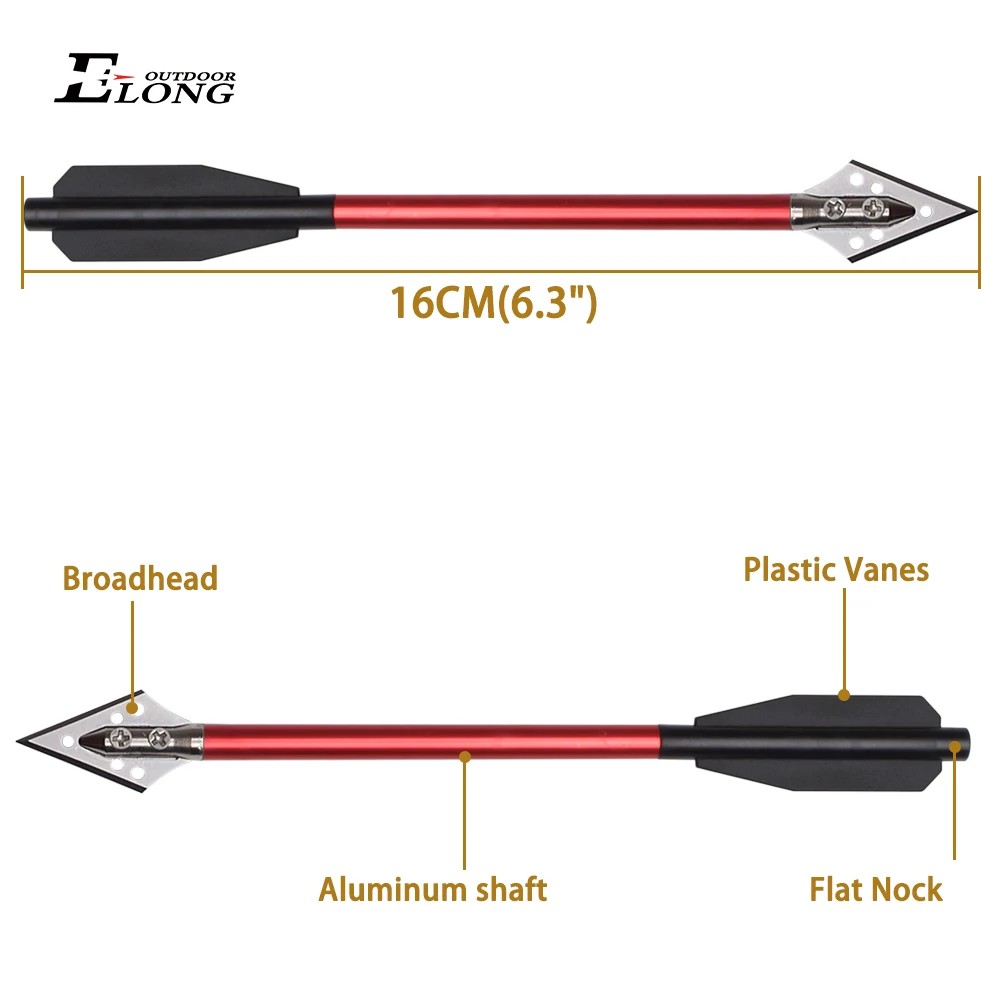 Boulons d'arbalète en aluminiu - Crossbow Bolt Broadhead avis et prix
